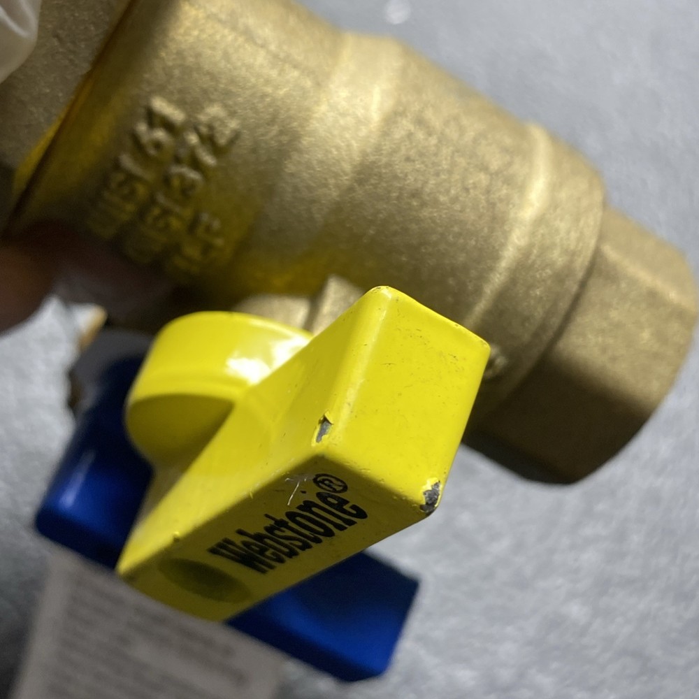 WEBSTONE NIBCO TANKLESS HEATER VALVE NSF ANSI 61 | 372 | 3/4 LF | 250CWP |