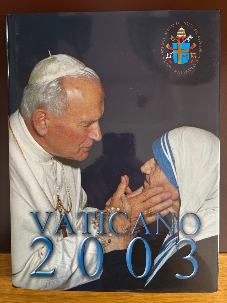 VATICAN 2003 - STAMP BOOK - Complete year of all issues