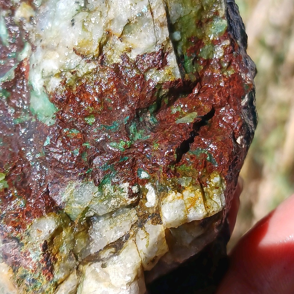 Copper Silver Ore From Silver Tuna Mine