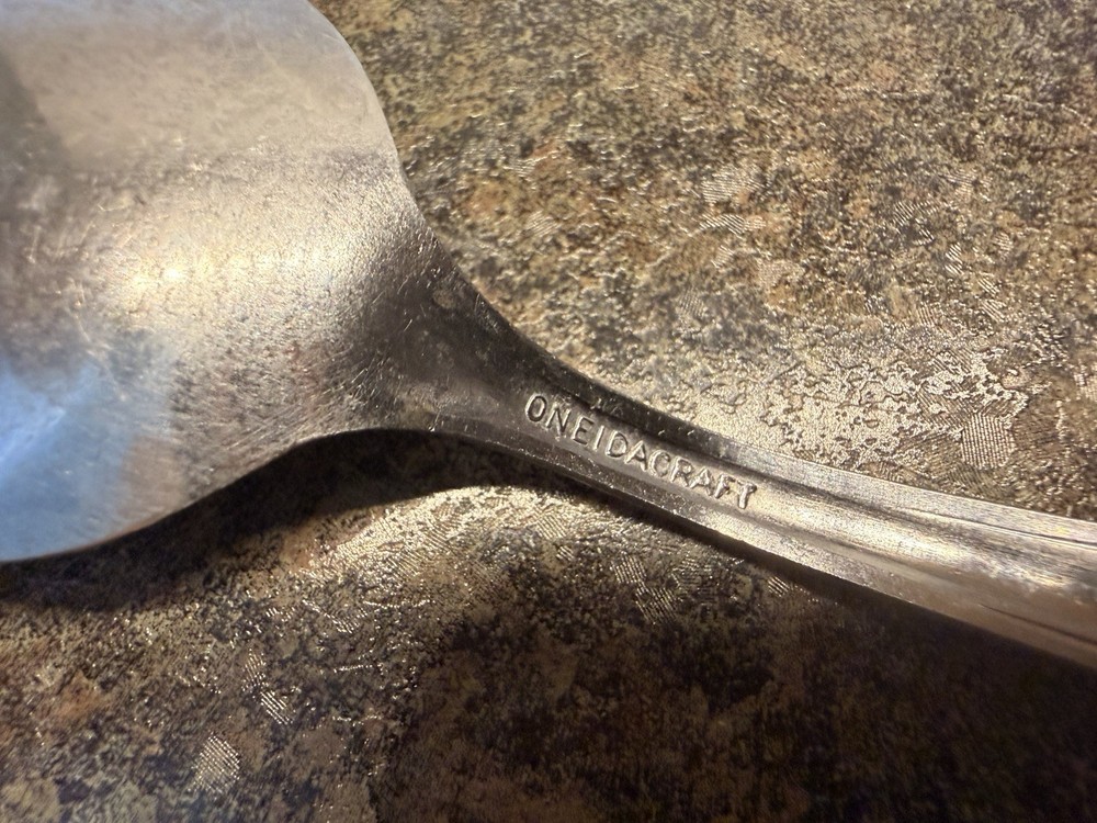 13 Piece - Oneidacraft Stainless Steel Flatware Spoons