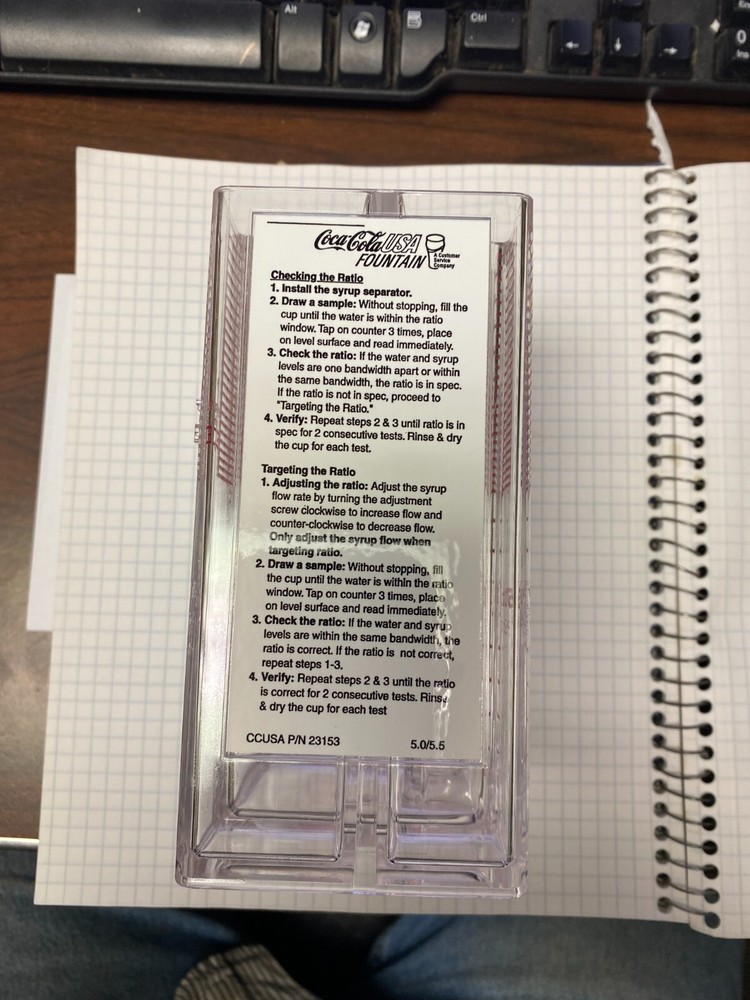 Coca-Cola brand multi function brix cup