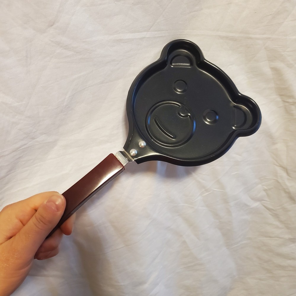 Teddy Bear Character Pancake Mold Flipper Grittle Pan