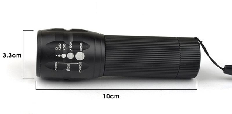 Bicycle Front Super Bright and Range Adjustable LED Head Light