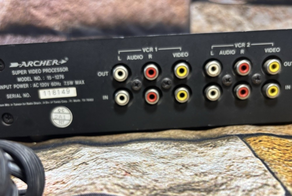 Archer Super Video Processor | Model 15-1276