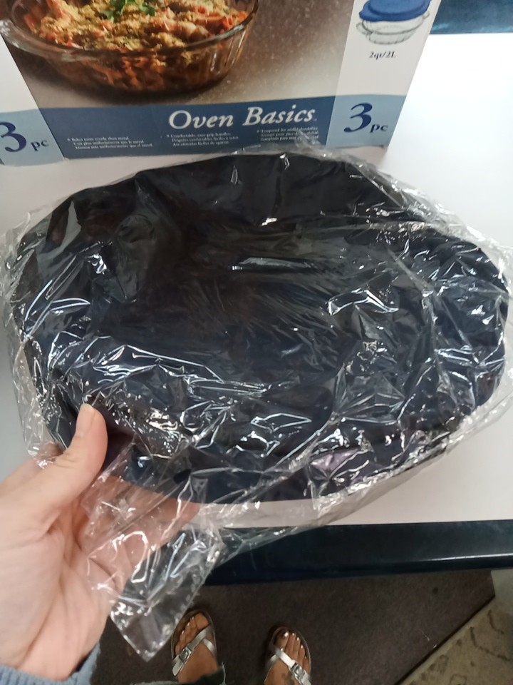 Anchor Hocking 3pc Oven Basics 2 Quart Baking Set