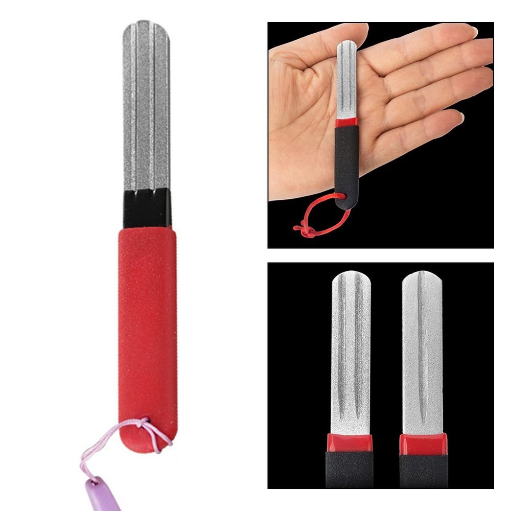 Diamond Material Fishing Hook Sharpening File for Professional Results