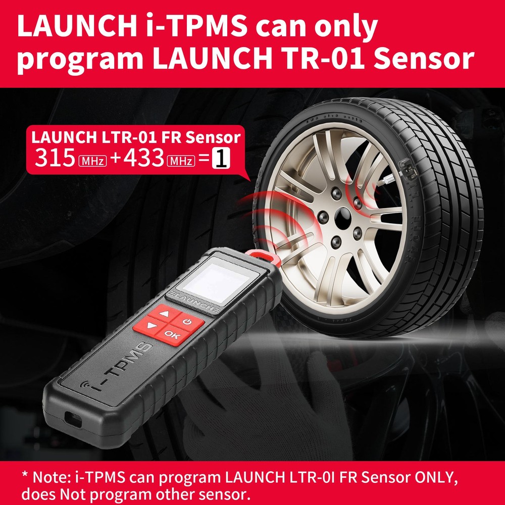 Launch i-TPMS TPMS Service Tool Binded with X-431 Scanner and the i-TPMS APP