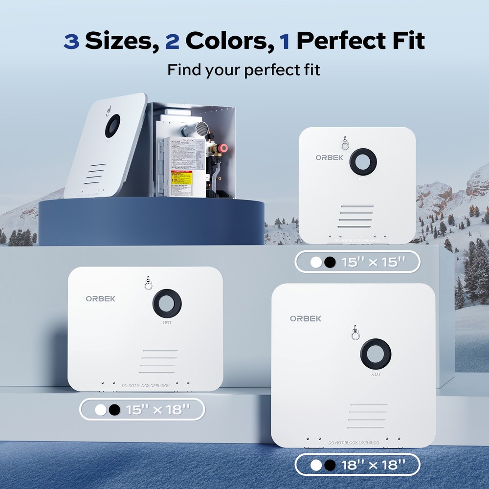 60,000 BTU RV Tankless Water Heater 3.5 GPM Remote Control without DOOR