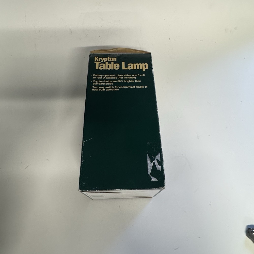 Krypton Table Lamp Greatland Outdoors Battery Operating Camping Light - Read