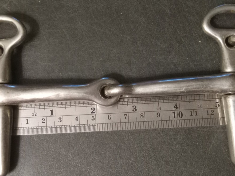 Used kimberwick Snaffle bit 5 in mouth