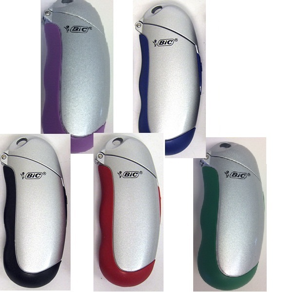 2-5 MINI BIC LIGHTER CASE C2 METAL With KEY-CHAIN OPTION (Lighter Not Included)