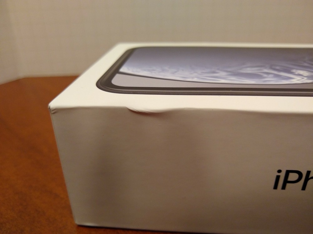Apple IPhone XR 128Gb EMPTY BOX ONLY with Apple Stickers Inserts INCLUDED