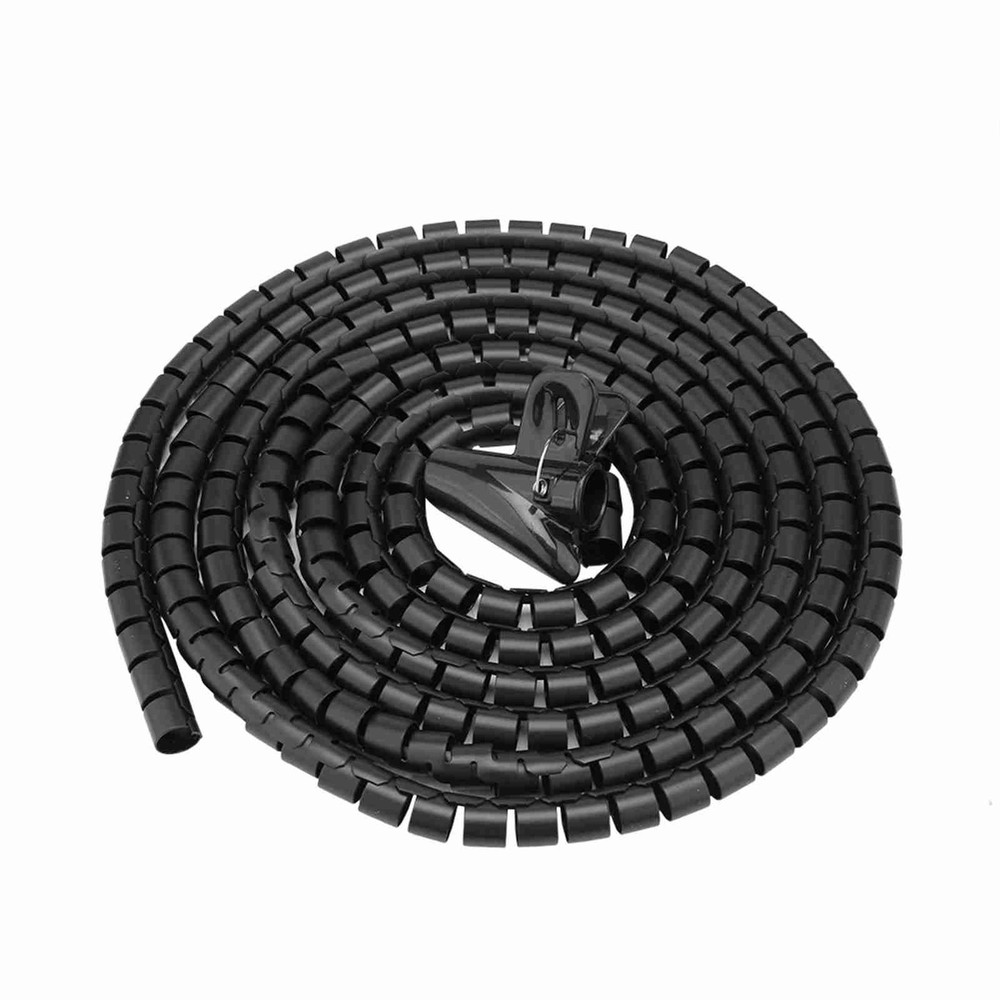 Flexible Spiral Cable Organizer Wire Wrap For Home Office Excellent☚