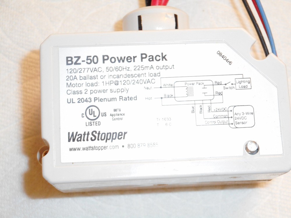 WattStopper DT300 Low Profile Motion Sensor Dual Technology 360 Coverage