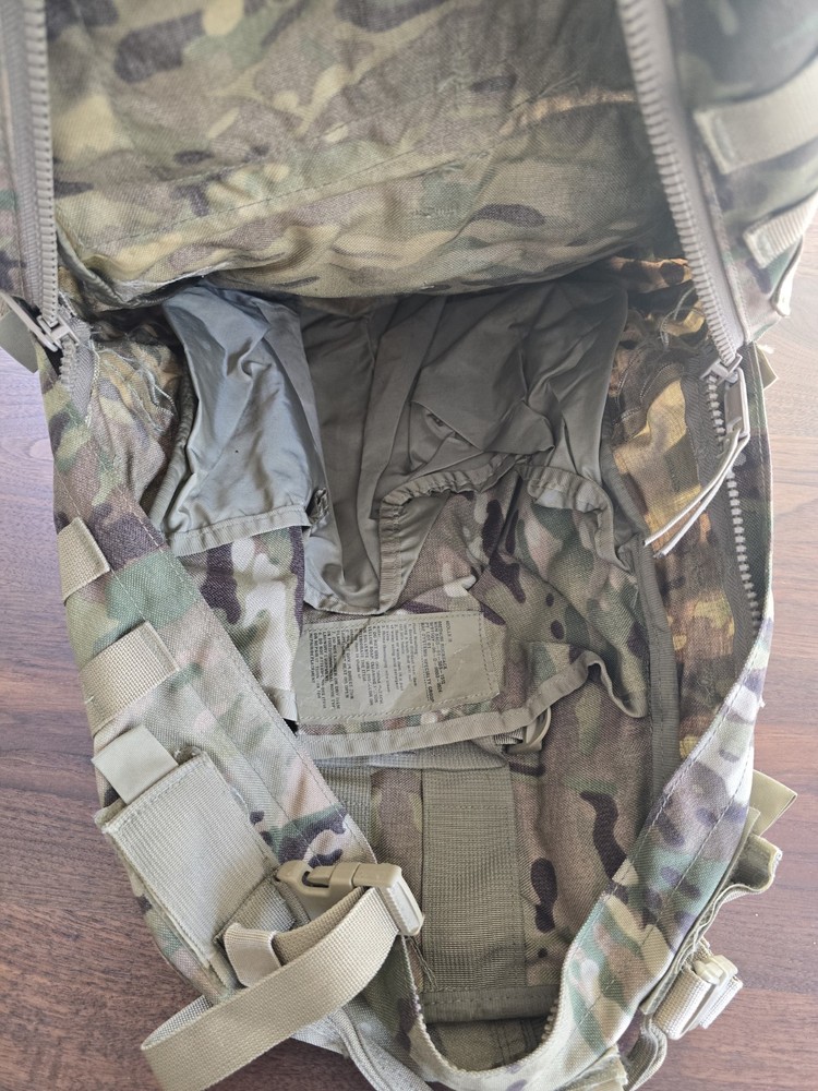 US Military Multicam OEF CP Medium Rucksack Only Backpack Damaged