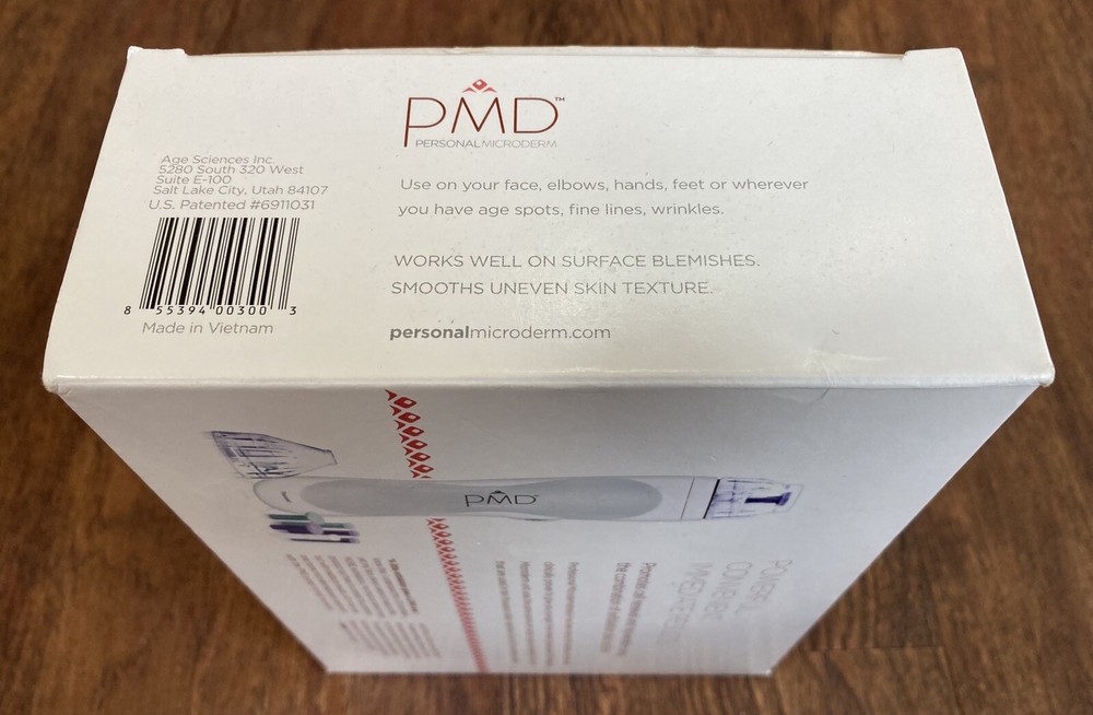 PMD Personal Microderm Classic Complete Skin Care System Gray - Clean With Box