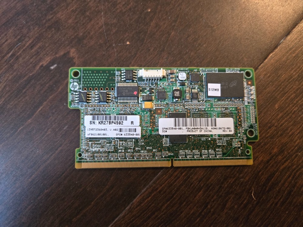 HP Smart Array P42x 1GB FBWC Module 4K1275 SPS 633540-001