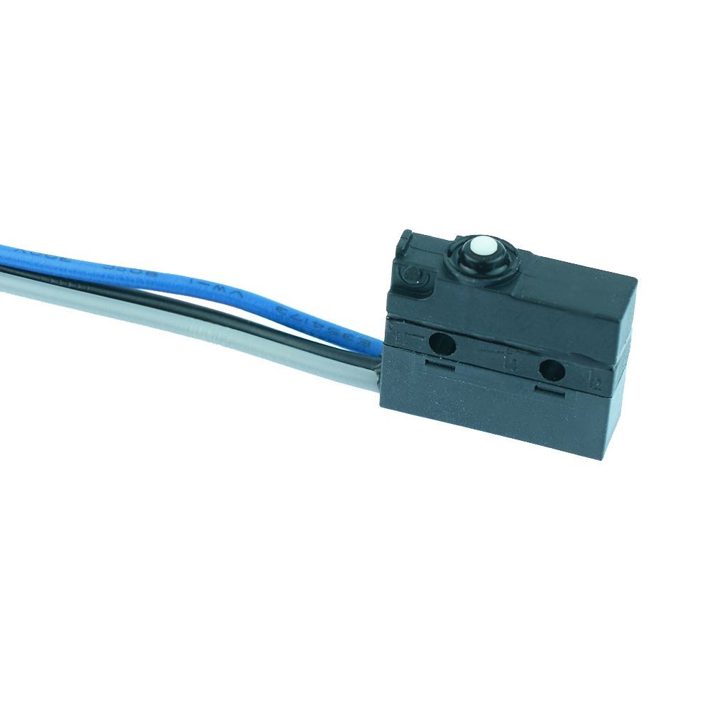 Push Button Waterproof Prewired Microswitch SPDT 3A IP67 Micro Switch