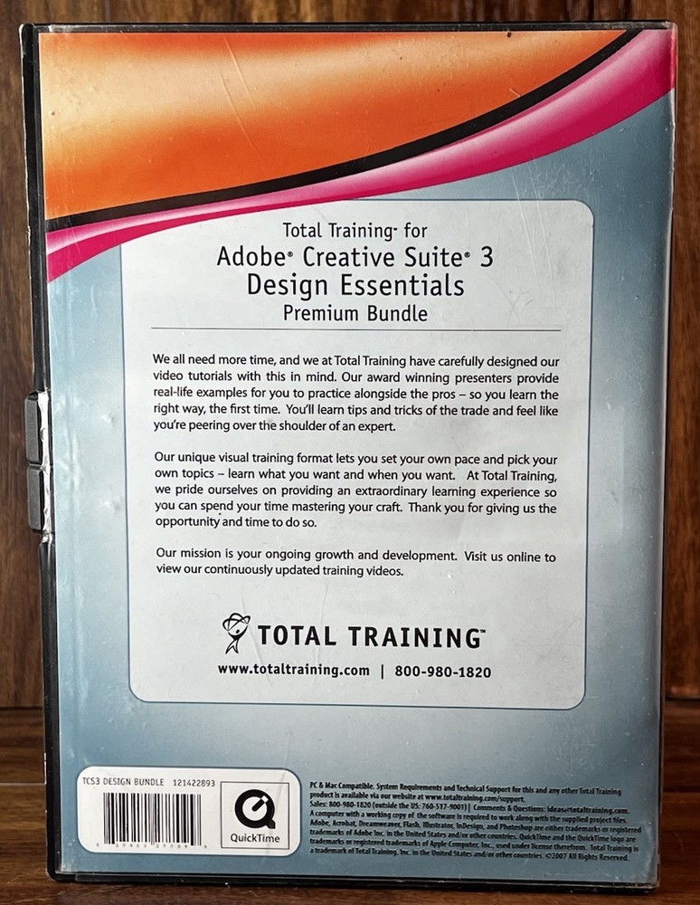 Total Training - Adobe Creative Suite 3 Design Essentials - Premium Bundle