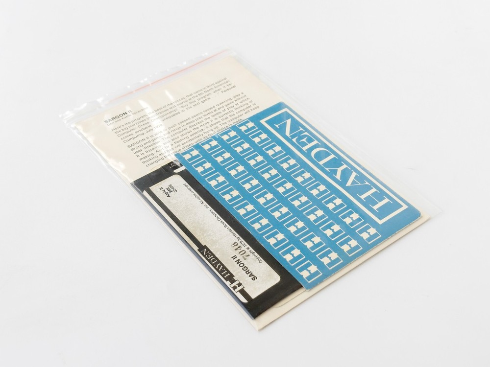 Sargon II - Hayden - 1979 / Apple II