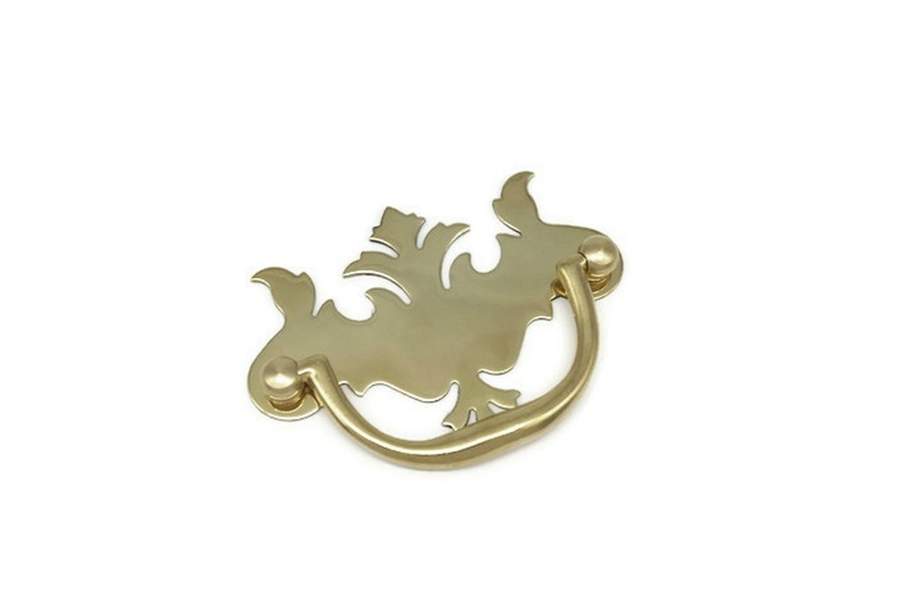 Chippendale Drawer Pull Antique Victorian Early American Drawer Pull 3" CC