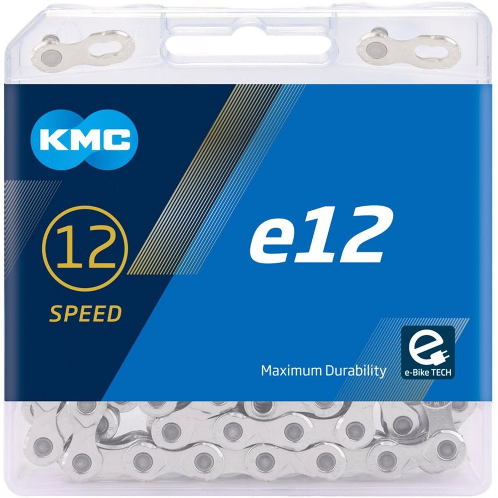 KMC E12 EPT Chain - 12-Speed Silver, 136 Links