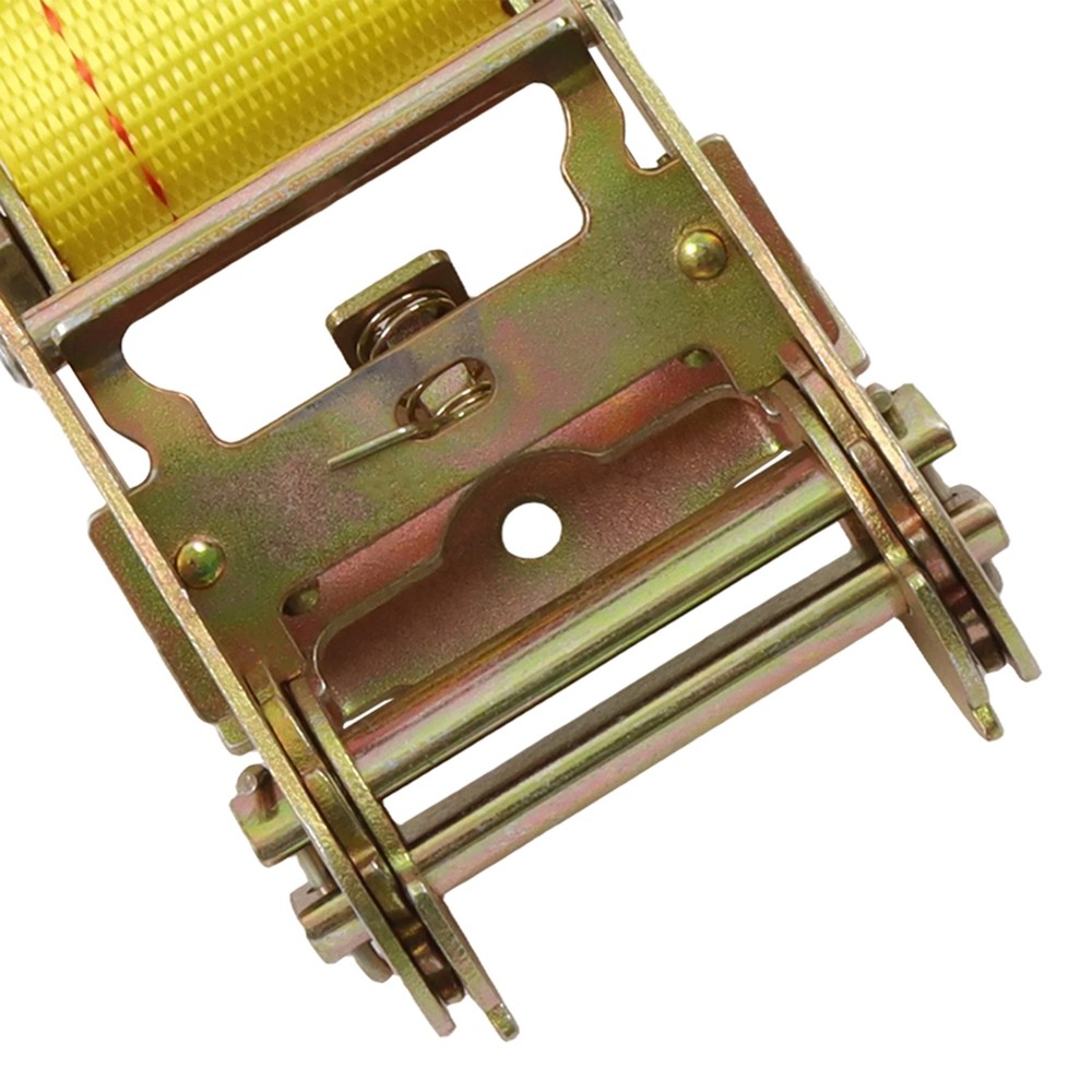 LABLT E Track Wheel Chock System 9' Ratchet Tie Down Straps For Trucks Vans