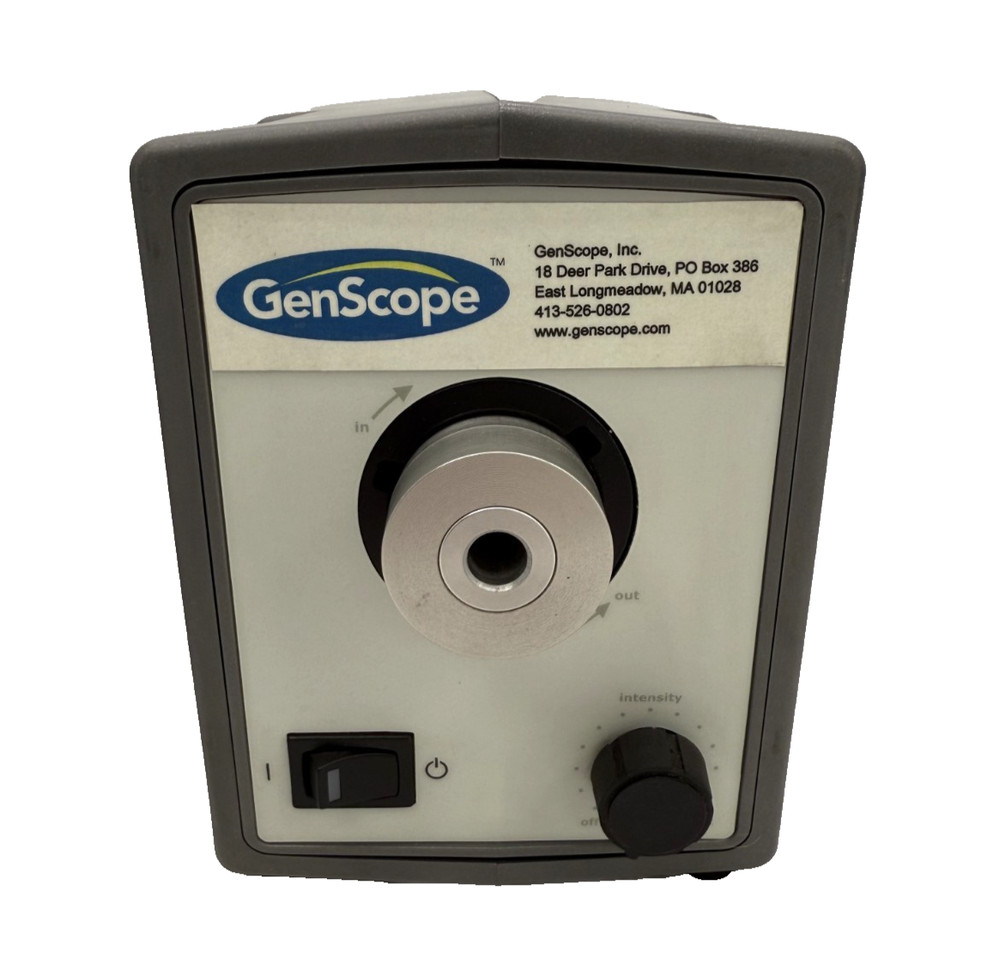 GENSCOPE High Intensity Light Source w/ Cable & Power Supply