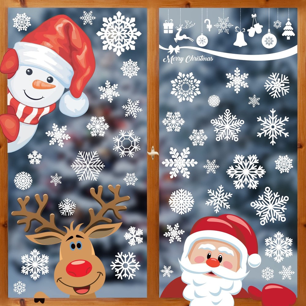 Christmas Decorations - Window Clings