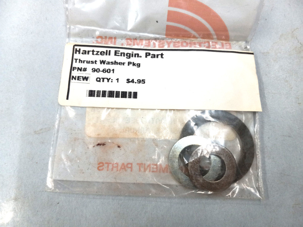 Electrosystems P/N 90-601 Thrust Washers