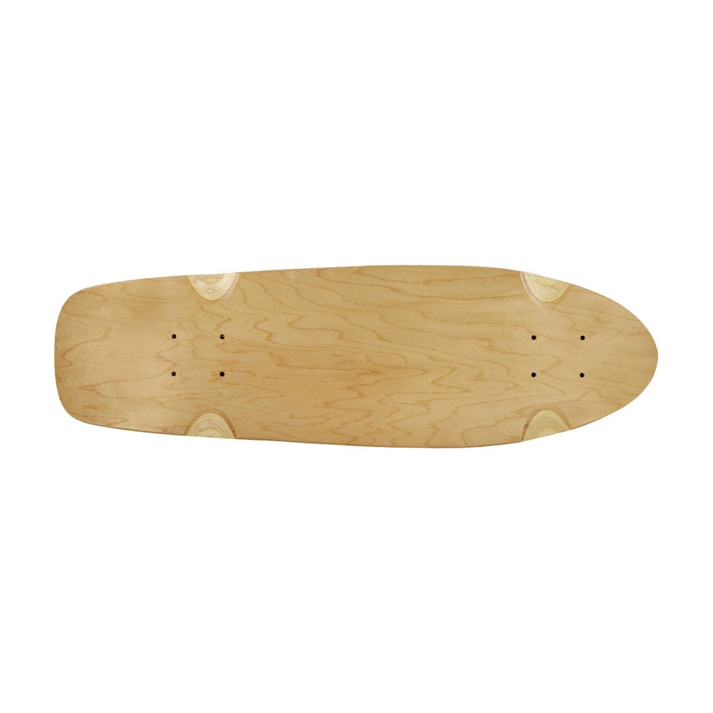 Moose Skateboard Cruiser Deck Natural 8" x 26.5"