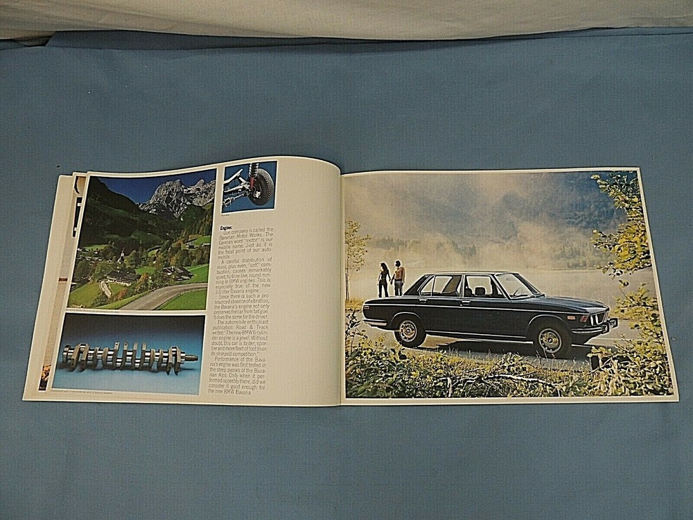 BMW BAVARIA BROCHURE 1968 - 1977
