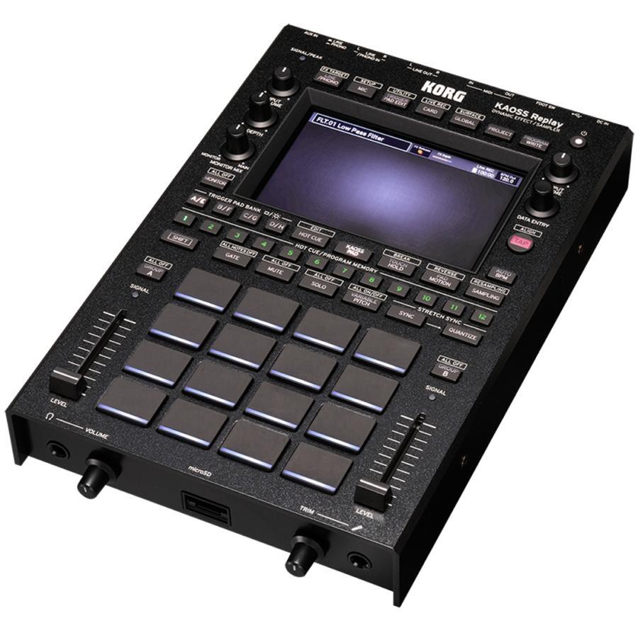 KORG KAOSS Replay Dynamic Effect Sampler All-in-One DJ Performance Black