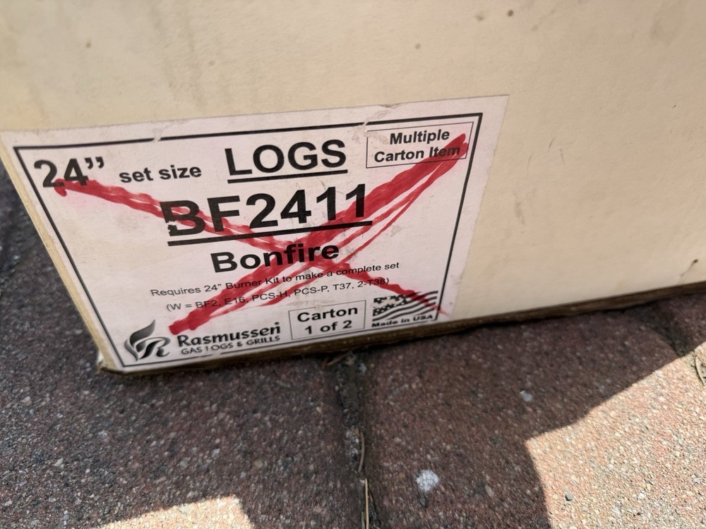 Rasmussen BF2411 24 " BON FIRE Gas Logs