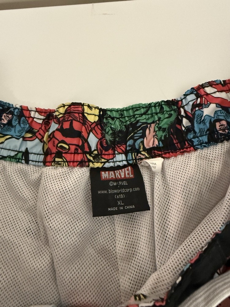 Marvel Swim Trunks men’s size XL