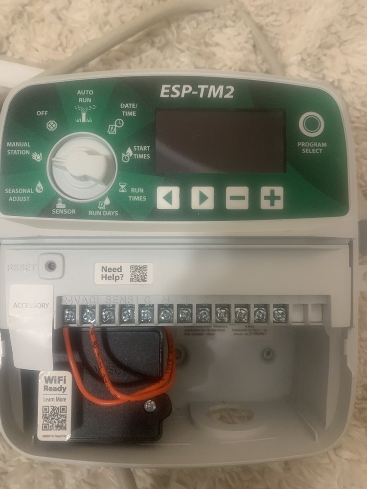 Rainbird ESP-TM2 Irrigation Controller 6 Station WiFi Ready USED WORKING