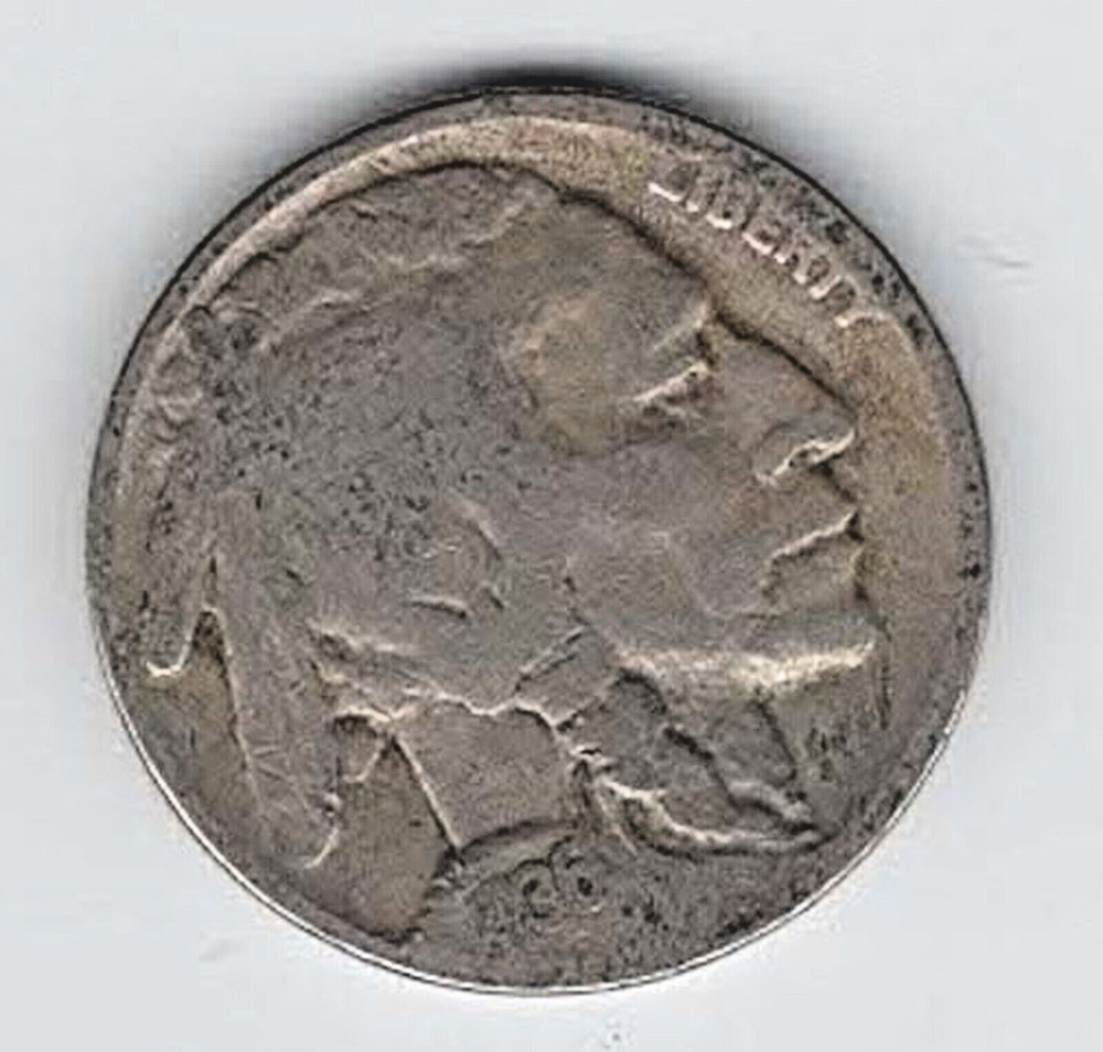 1936-D Buffalo / Indian Head Nickel
