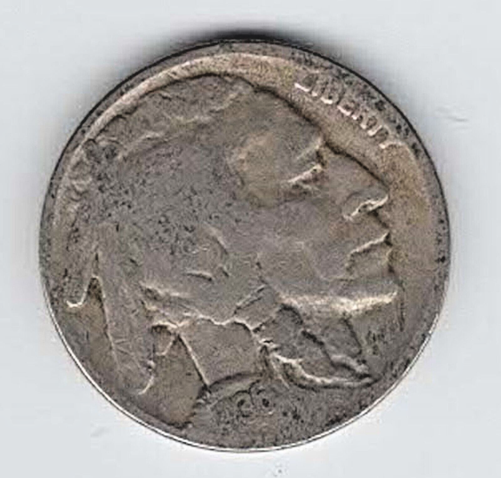 1936-D Buffalo / Indian Head Nickel
