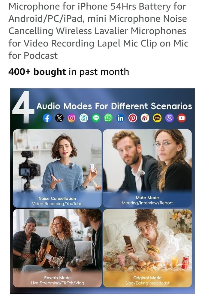 Xlapo Microphone for iPhone