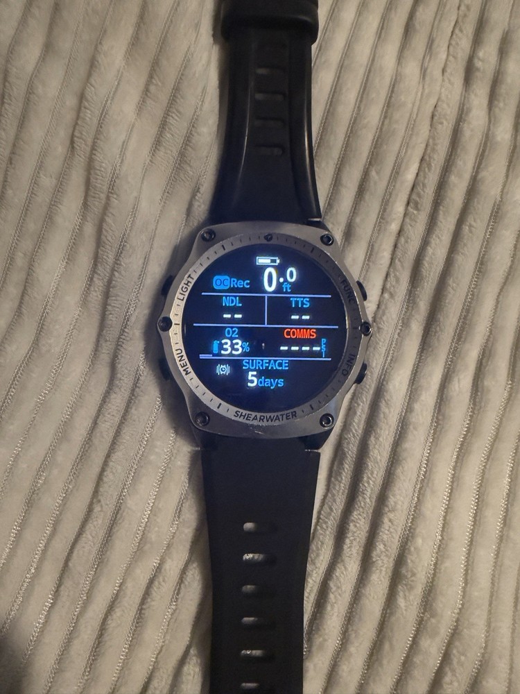 Shearwater Research Teric AI Wrist Dive Computer with Transmitter