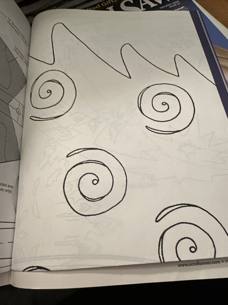 Scroll Saw Workshop Magazines Full Size Pattern Holiday 2006 Scroll Saw