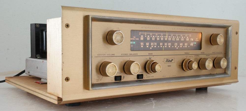 Pilot Model 590  Stereo Tuner Preamplifier