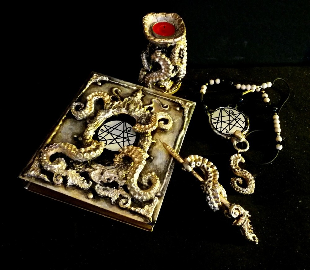 Spell box witchcraft kit ritual magic wicca pagan witch oracle box