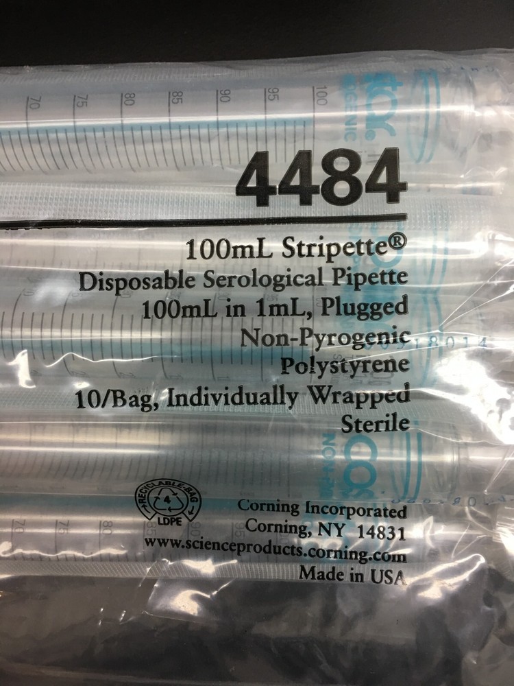 Costar Corning REF 4484 Stripette Serological Pipette
