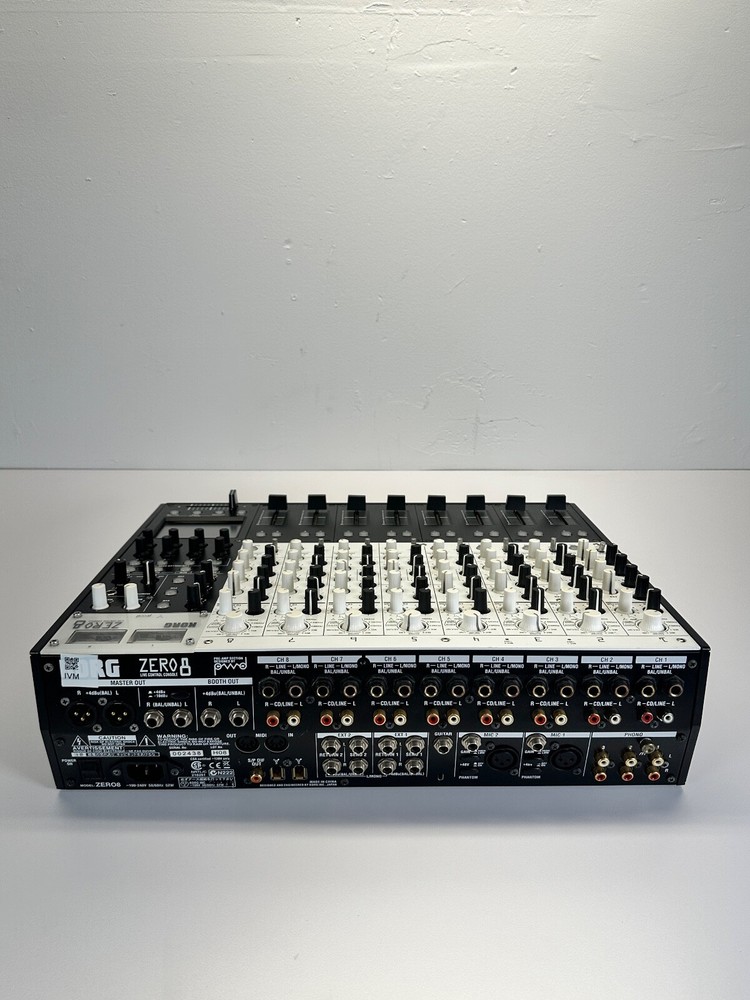 Korg ZERO8 I/O Studio Live Console 8 Channel Digital Mixer