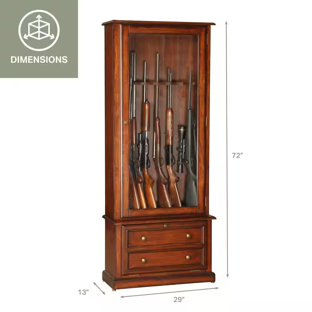 5.45 Cu. Ft. 8 Gun Cabinet