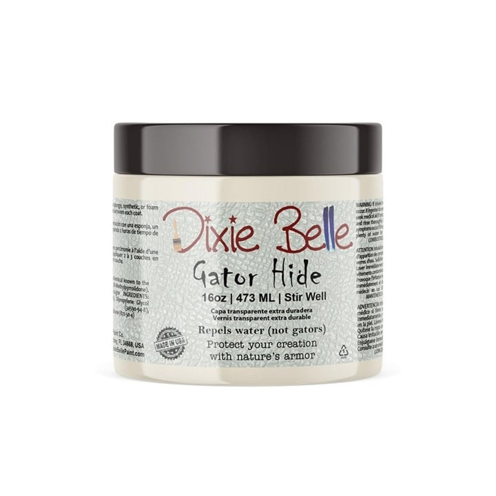 Dixie Belle Gator Hide Clear Top Coat 16 oz