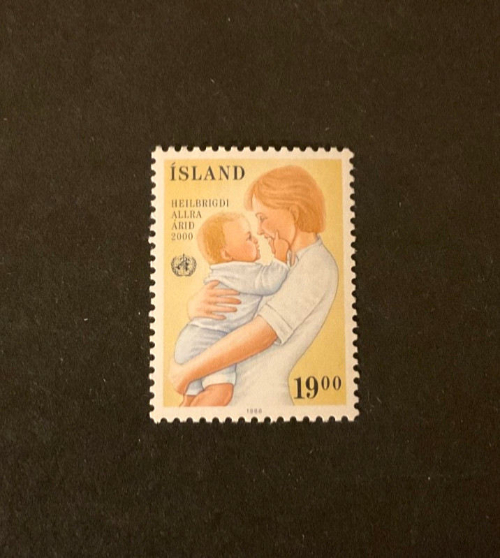 Iceland Scott #668 never hinged