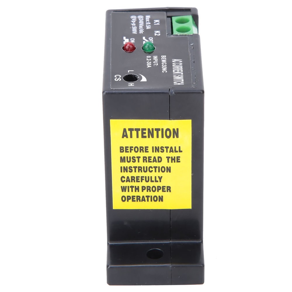 Flameproof AC Sensing Switch 0.2~30A Self Powered Sensing Switch Normally Closed
