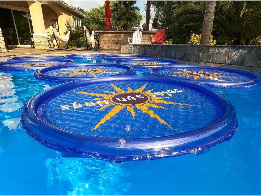 Solar Sun Ring Pool Spa Heater 21K BTU, Efficient Cover Heating System, SSR1